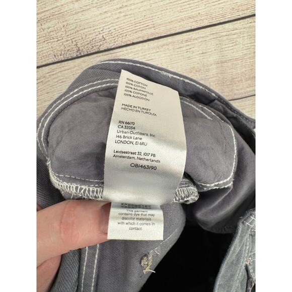 We the Free People Distressed Straight Leg Jeans Women's‎ Size 31 Gray/Purple - Picture 9 of 11